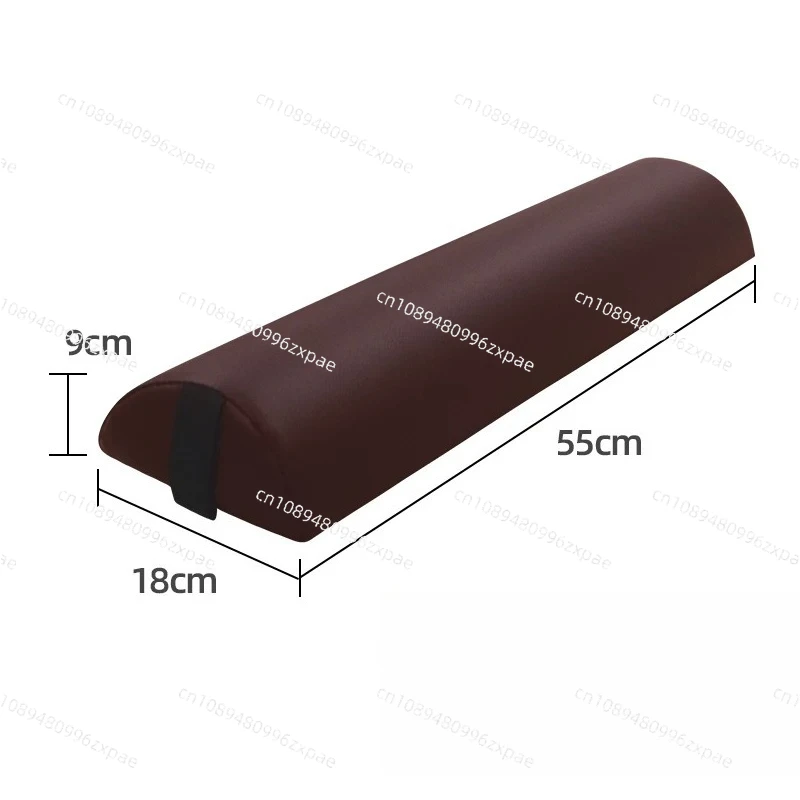 Half Moon Bolster Pillow | Ankle Knee Leg Elevation Support | Lumbar Neck Pain Relief | High Density Foam for Bed Table Massage
