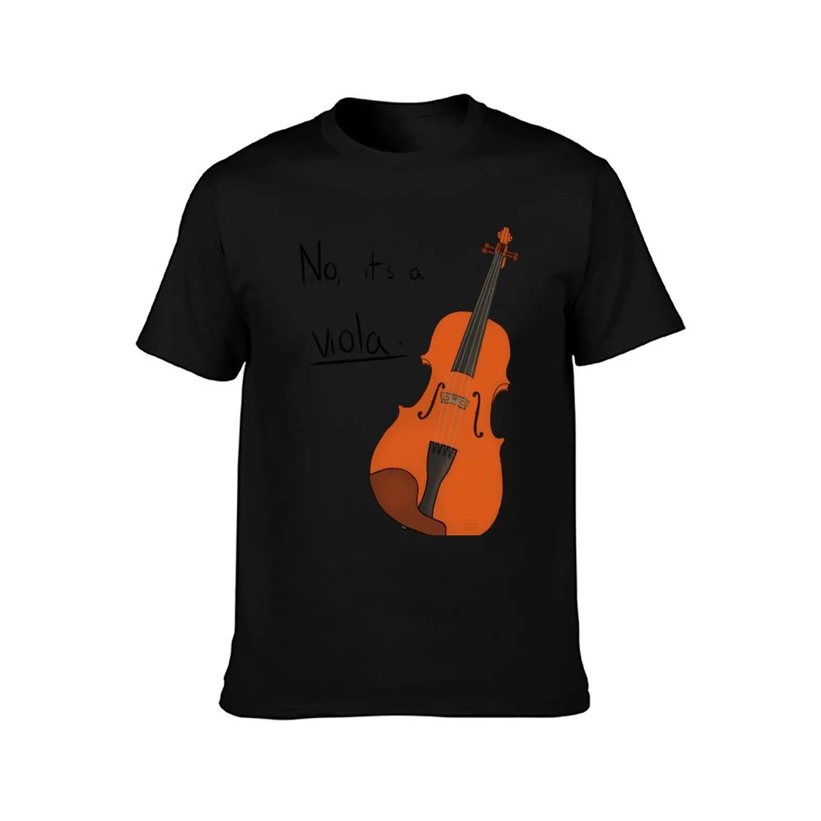 No, it's a Viola - Color T-Shirt, Summer Casual Cotton Tee, Oversized Streetwear Tops, Vintage Graphic Print, Unisex Men Women