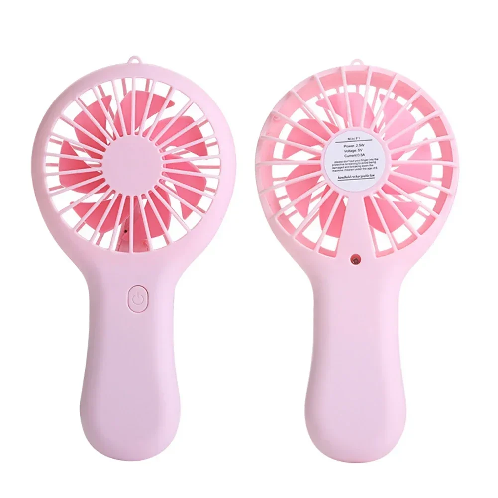 Mini ventilateur de poche rechargeable USB portable pour bureau et étudiant_voghion.com