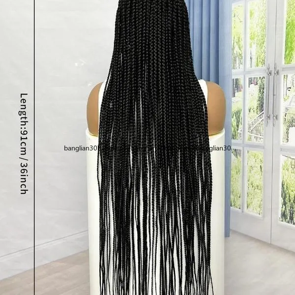 36 Inch Long Cornrow Braids Wigs for Women Gorgeous Fluffy