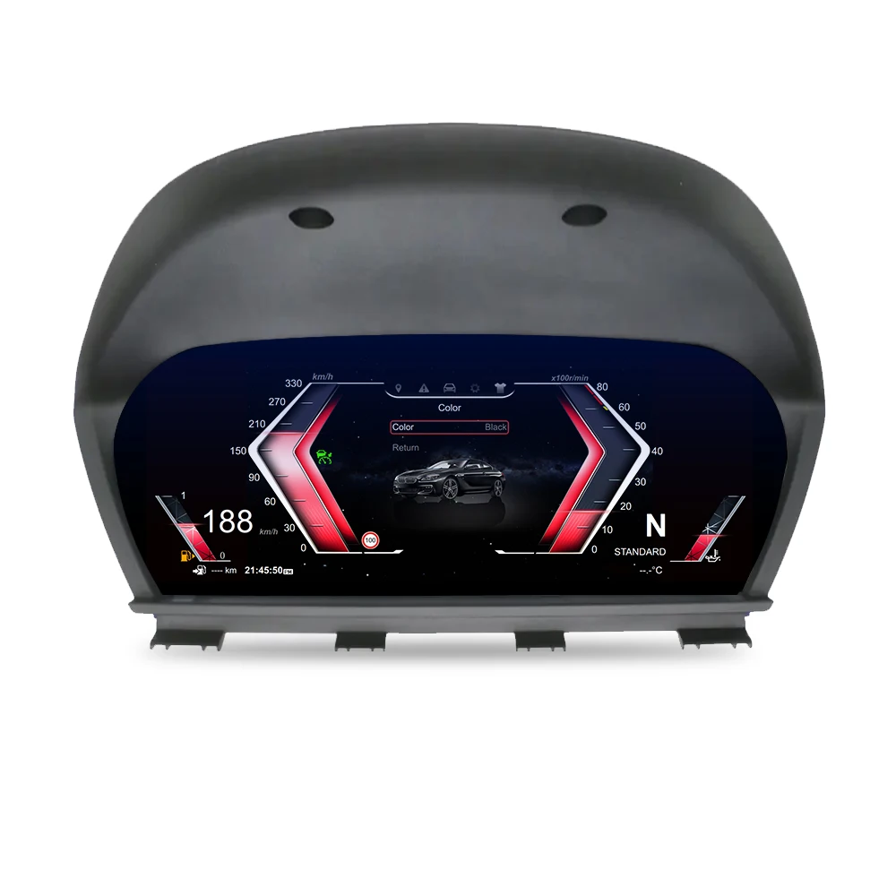 12.3 "LCD عداد السرعة لوحة القيادة الرقمية العنقودية أداة العنقودية ل 1 2 سلسلة F20 F22 F52 X1 X2 F39 F48 F49 لينكس #4