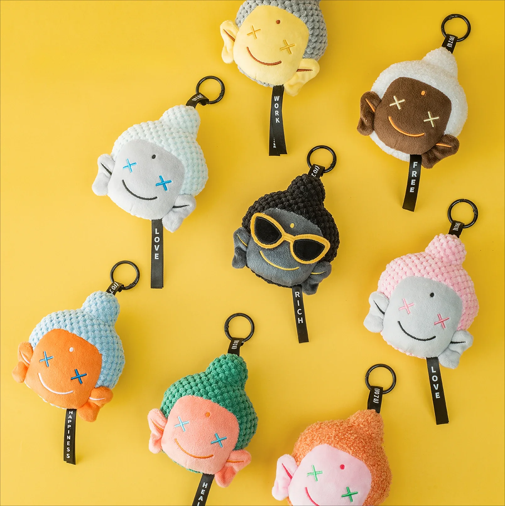 Fo Le U Series Blind Box Pendant Wishes You Good Luck Pendant New Trendy Toy Anime Action Figure Guess Bag Mystery Box Gifts