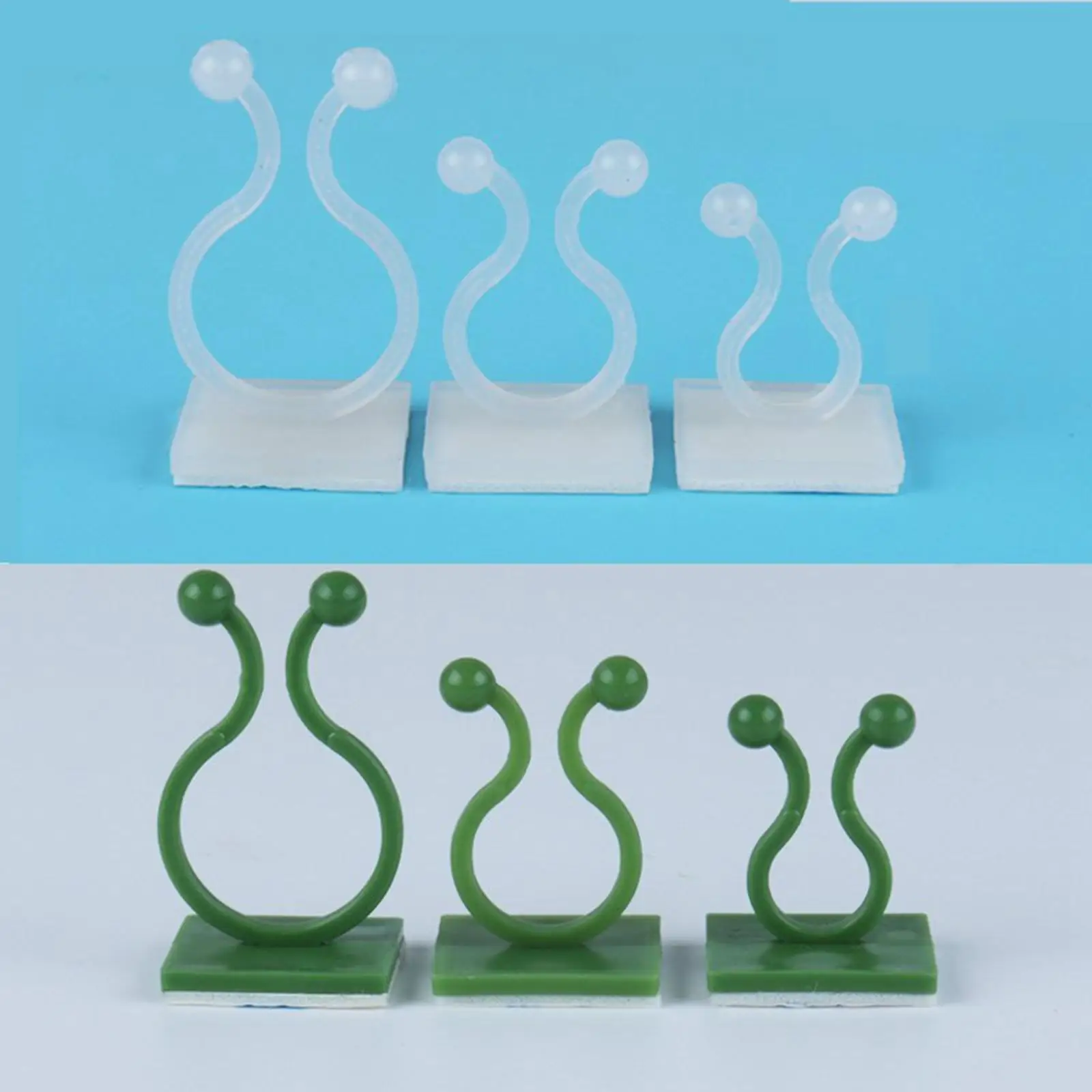 5x 10x Plant Climbing Wall Fixture Clips Plant Vine Traction Durable for Indoor Decor