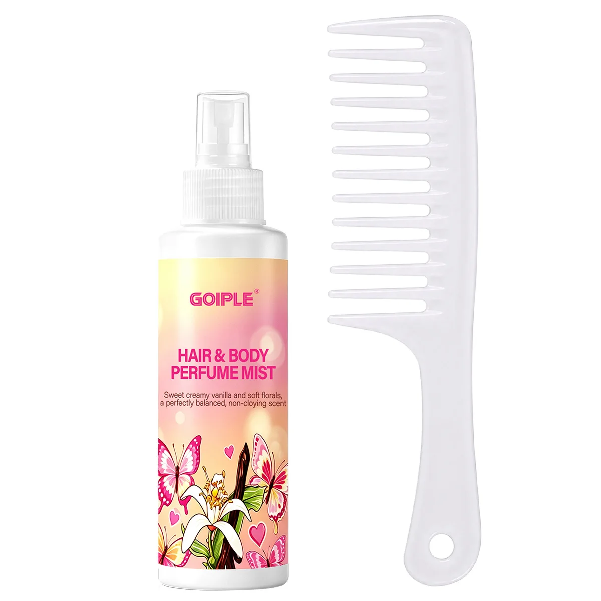 Hair Body Perfume Mist Neutralizes Odors Alcohol-free Care Scalp Skin,Multi-purpose Clean Beauty Fragrance Hair Fabric Refresher