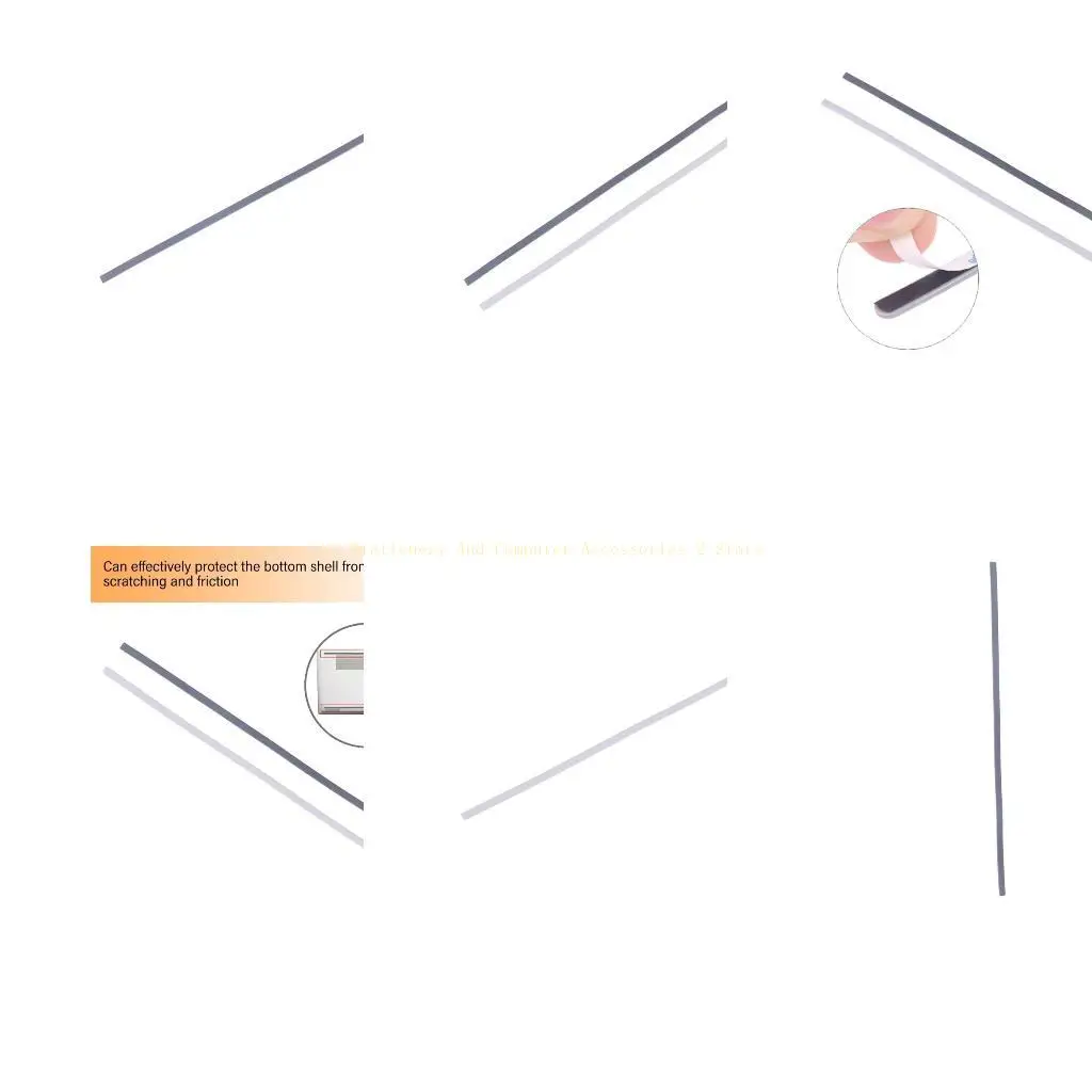 

Laptop Rubber Strips Foot Pad For 15DR Bottom Case Foot Pad Surfaces Laptop
