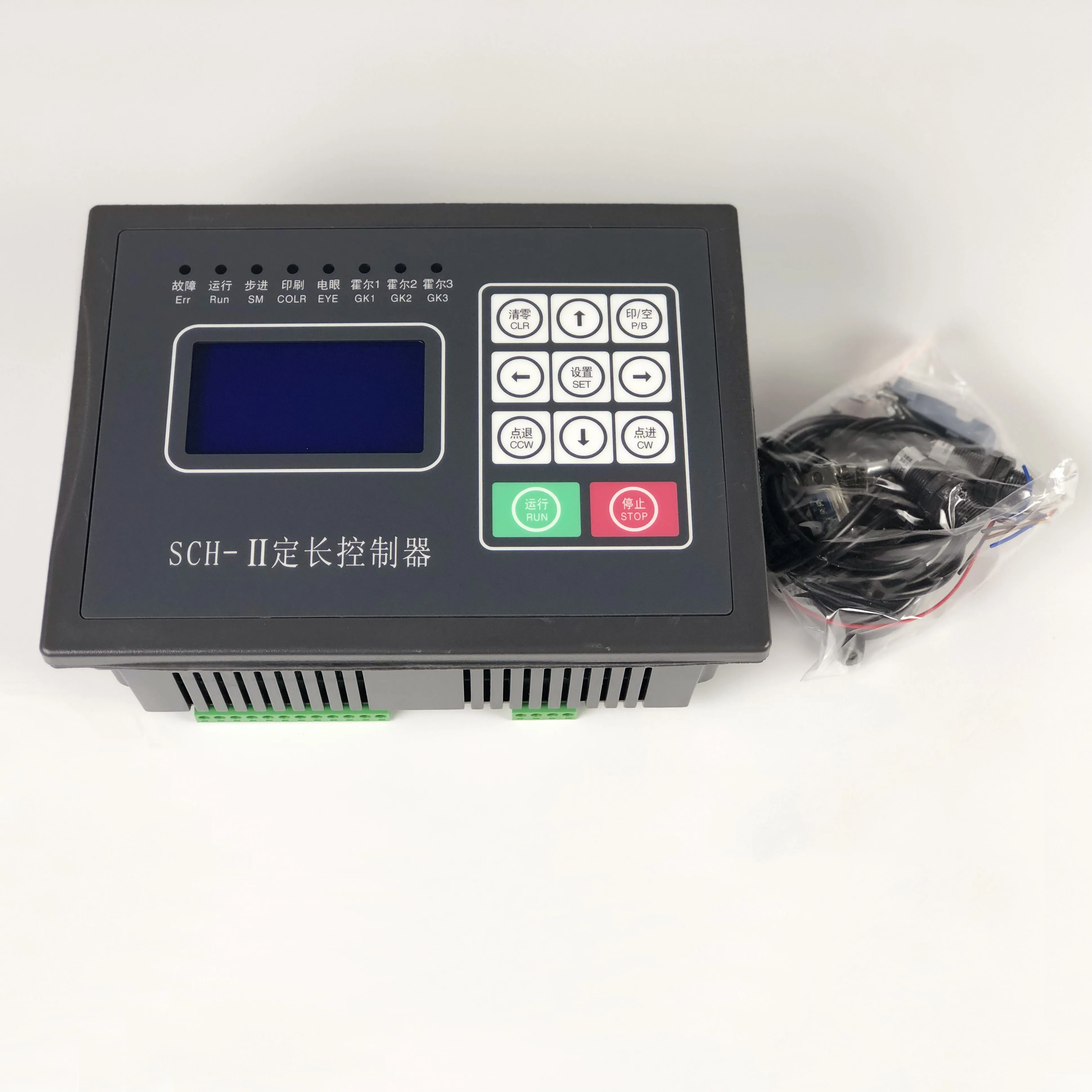 Industrial Control Sch-ii Microcomputer Fixed Length Controller Cross Cutting and Hot Cutting Bag Machine Sch-2 Programmable