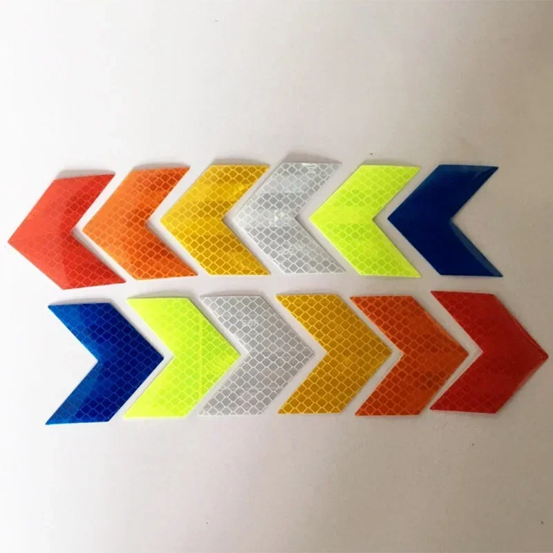 

Arrow Reflective Stickers, Diamond Warning Stickers for Car Electric Motorcycle Body Decoration (10pcs)