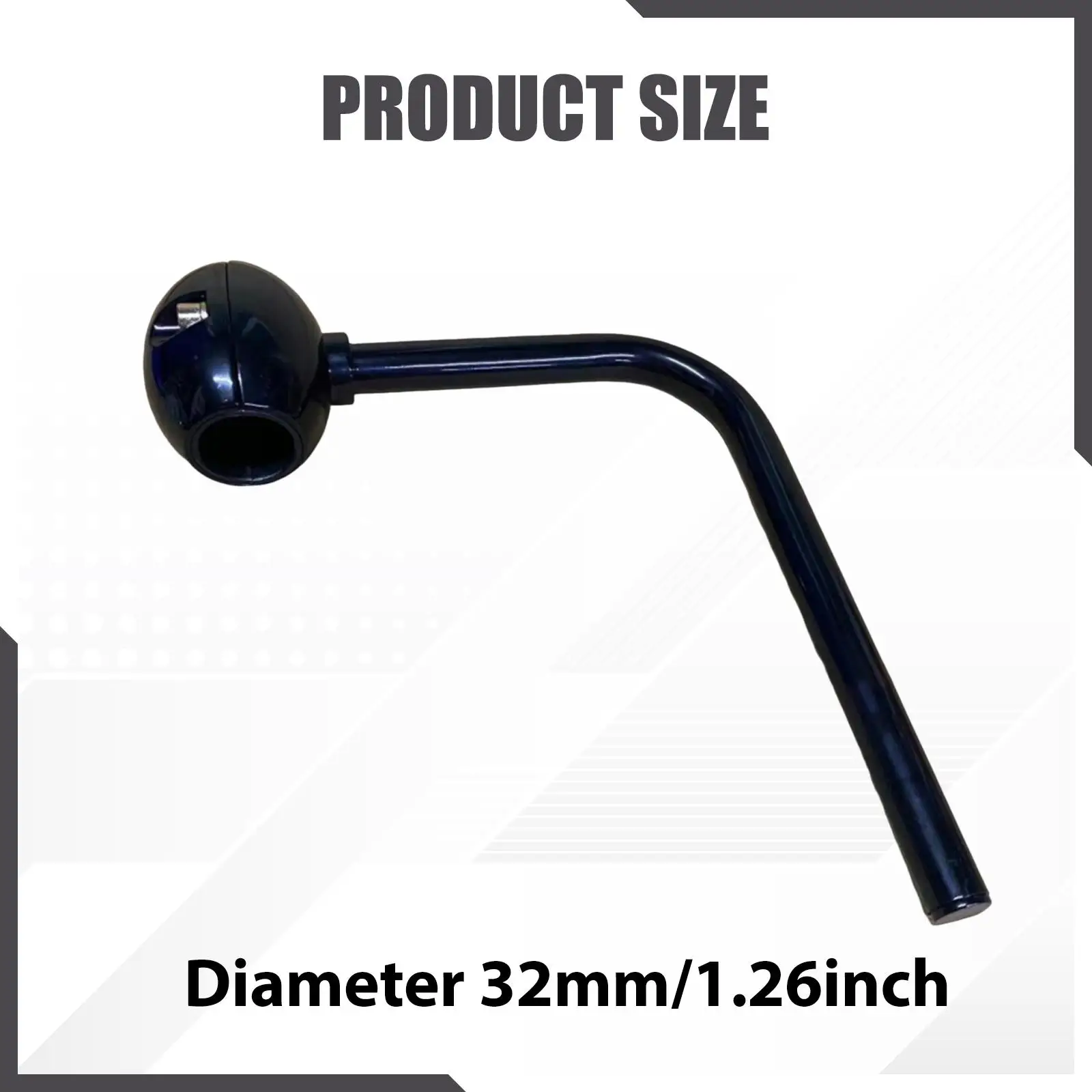 Excavator Rearview Mirror Bracket Holder Replacement Garage L Arm Mounting