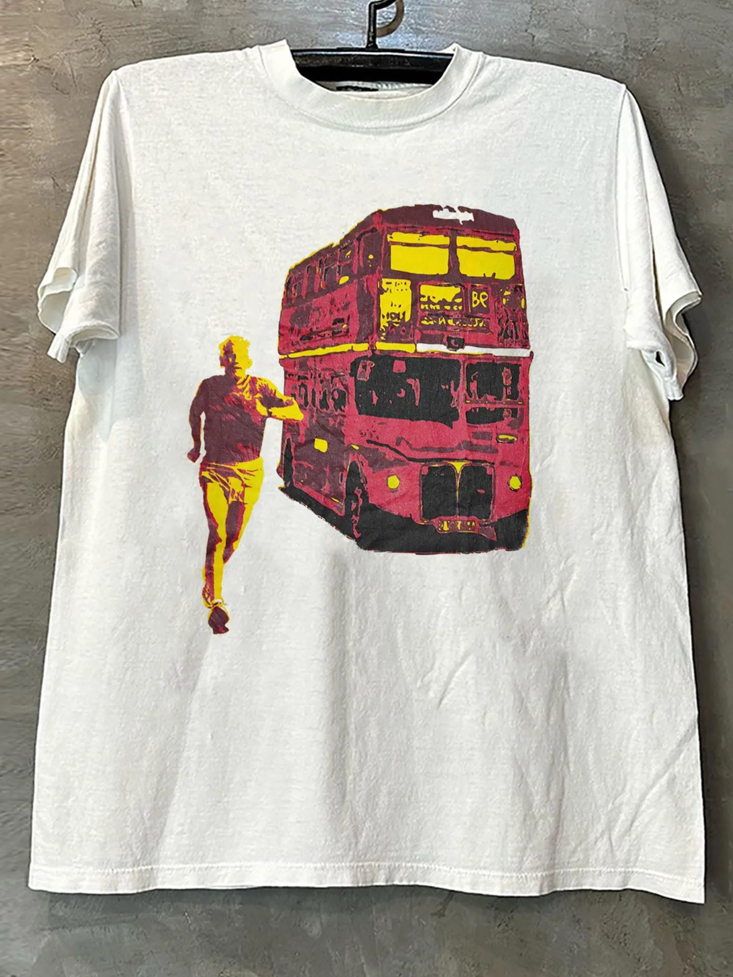 Vintage  Art Short Sleeve T-Shirt Cityboy Heavyweight Cotton Half Sleeve Fun Quirky Print Trendy Youth Summer Breathable C...