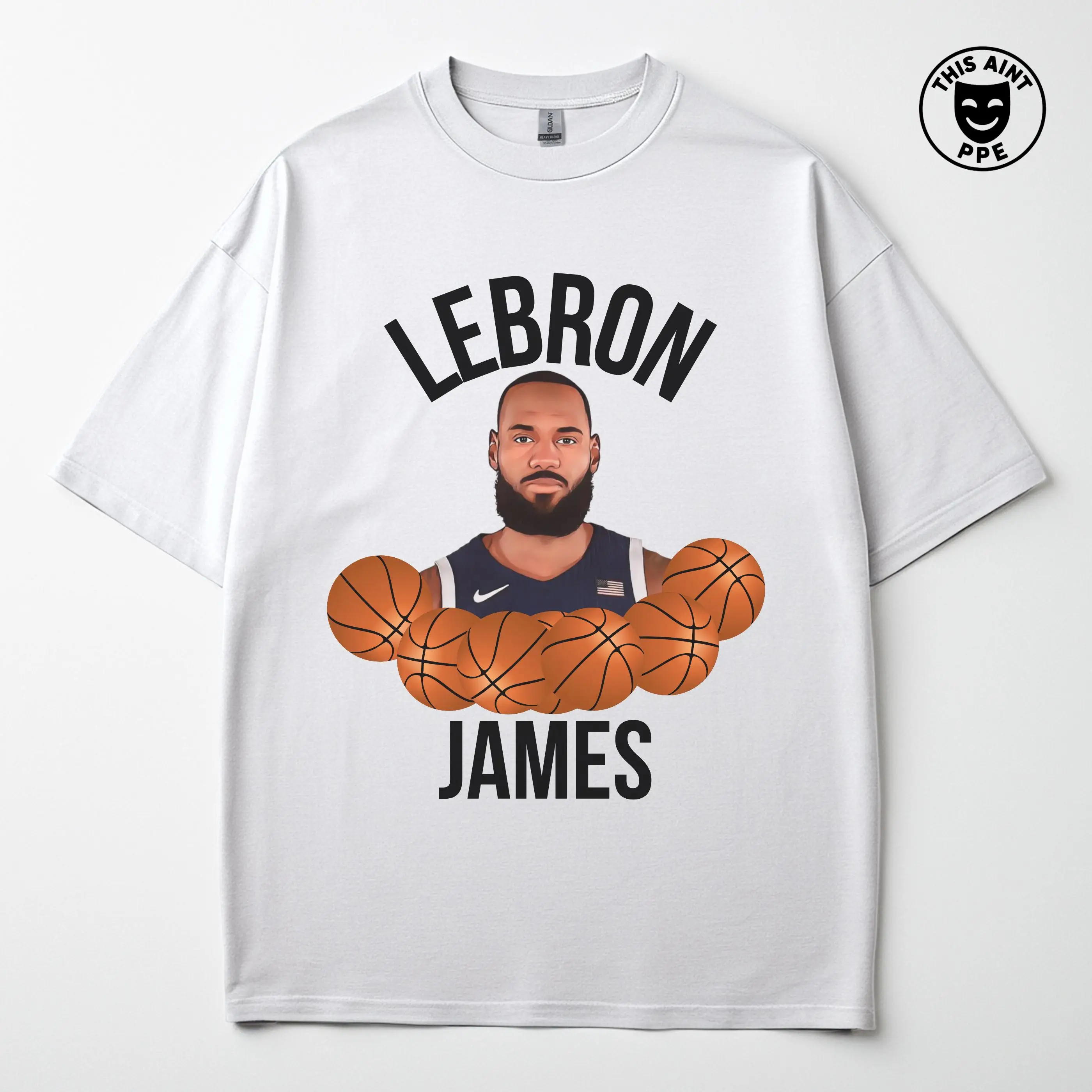 LeBron James Meme T-Shirt, Funny Basketball Gift