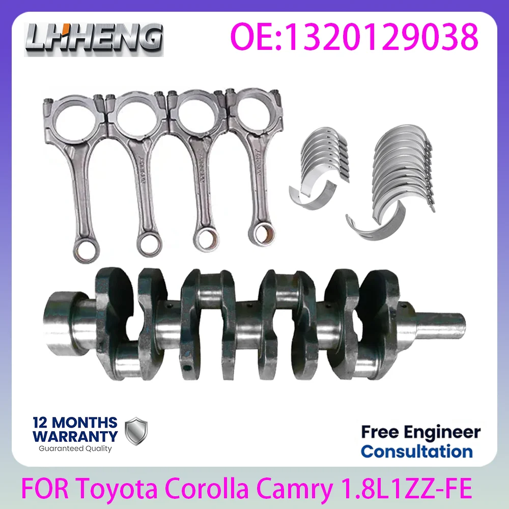 

Engine Crankshaft Connecting Rod Main Bearing Set OE 1320129038 For Toyota Corolla Camry Avensis 1.8L 1.8 L T 1ZZ-FE 2000-2015