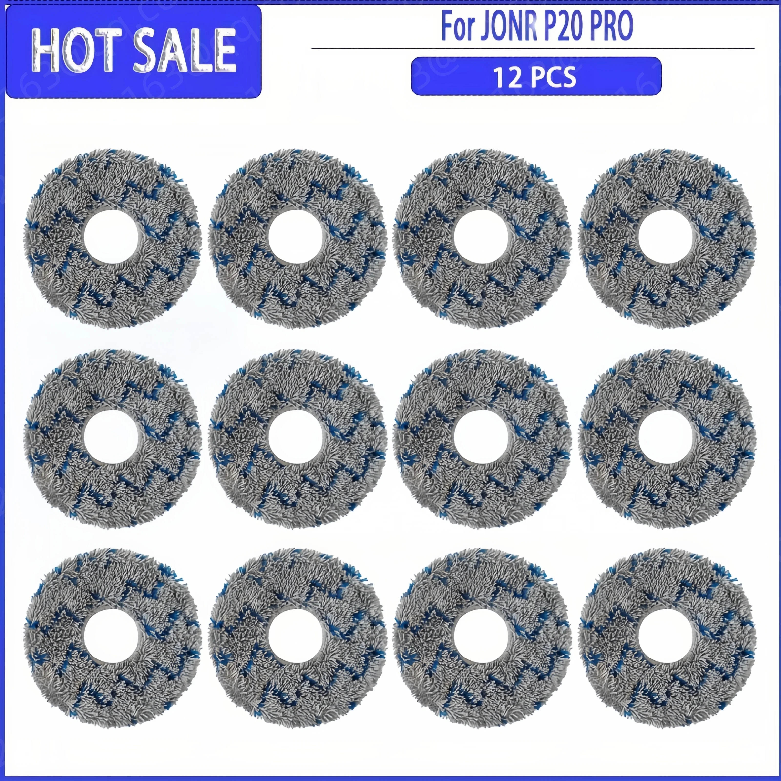 متوافق مع فرشاة جانبية ممسحة قماش كيس لجميع الغبار لملحقات قطع الغيار JONR P20 PRO المواد الاستهلاكية