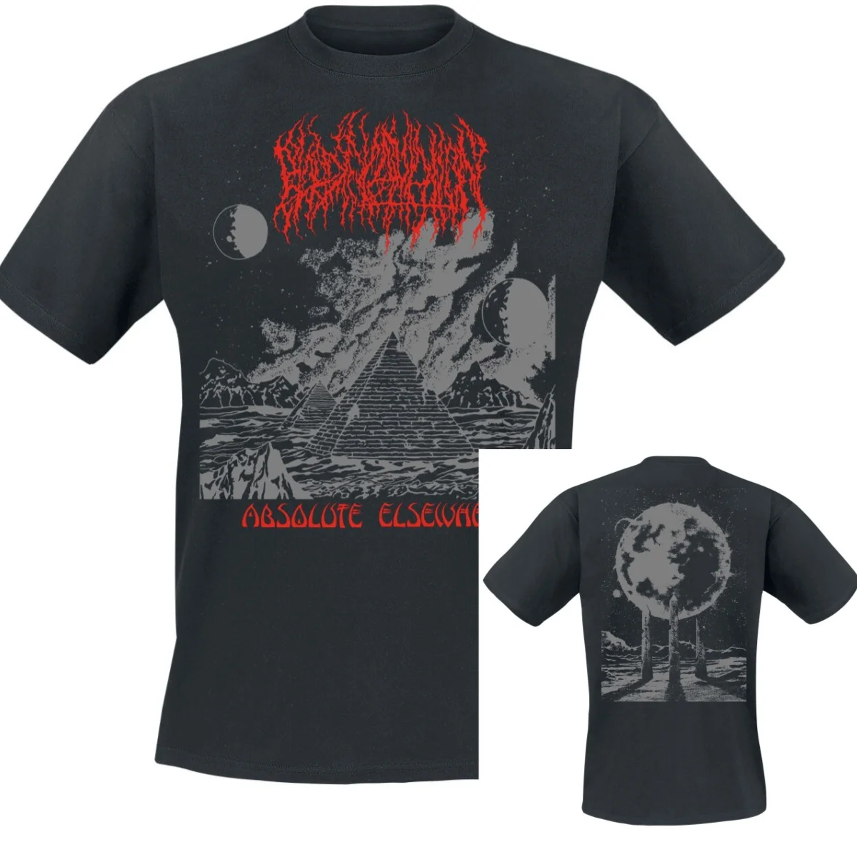 Absolute Pyramids Blood Incantation T-Shirt Men Women Metal Rock Band Graphic Tee 100% Cotton Summer Streetwear Top