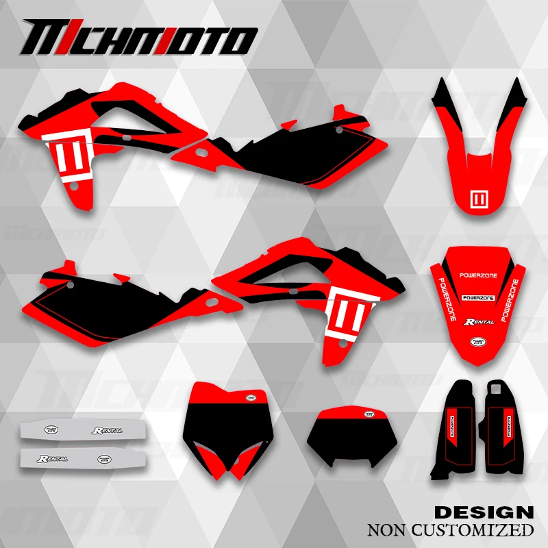 

MCHMFG New Style Graphics Decals Stickers Kit For Husqvarna 2005 2006 2007 TC TE WR