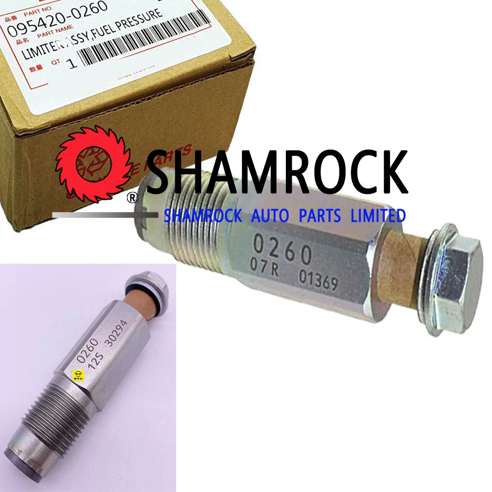 

095420-0260 98032549 8-98032549-0 FUEL RAIL PRESSURE RELIEF LIMITER VALVE 095420-0281 0954200281 8973186910 095420-0260 8980