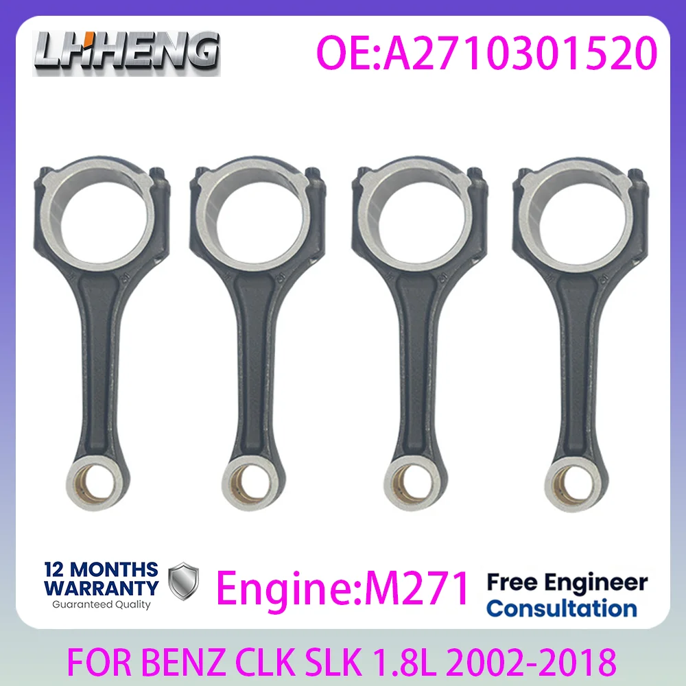 M271 Engine Connecting Rod For MERCEDES-BENZ C E-CLASS CLK SLK SPRINTER W204 S204 C204 1.8L 1.8 L T L4 GAS 2002-2018 A2710301520