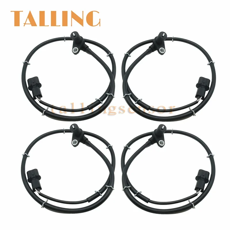 4PCS MR307046 Front Rear L/R ABS Wheel Speed Sensor For Mitsubishi Pajero II Montero 2.5 2.8 3 New MR307045 MR307049 MR332667