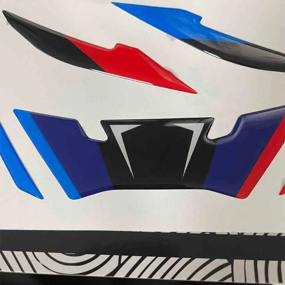 Motorsport 2024 M untuk BMW S1000RR 2023-2024 Kit Stiker Pelindung Cat Gel Pelindung Spoiler Hidung Depan Sepeda Motor