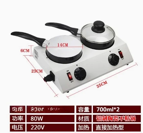 خزان مزدوج لجبنة الشوكولاتة والشوكولاتة وعاء زبدة فرن صهر بدرجة حرارة ثابتة أوتوماتيكية