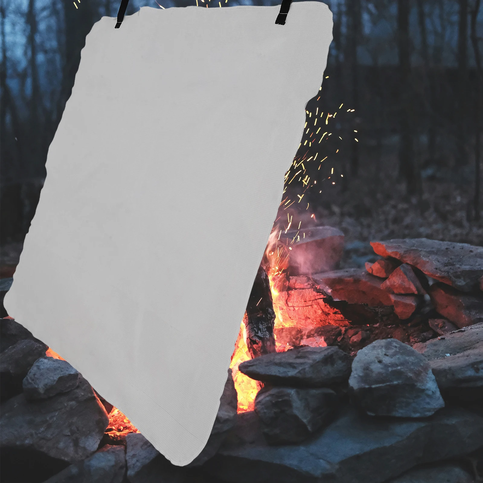 

Fire Resistant Heat Insulation Portable Emergency Fireproof Blanket For Kitchen Fireplace Camping Car Durable Protection Blanket