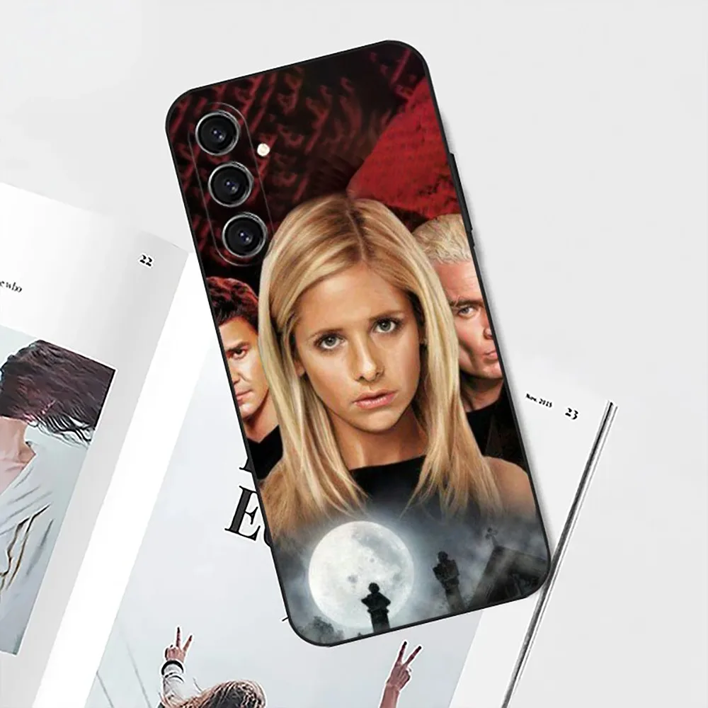 B-Buffy the Vampire Slayer  Phone Case For Samsung Galaxy A13,21s,22,31,32,52,53,71,80,91 Black Soft Cover image 2