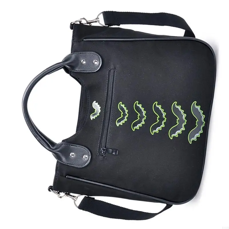 

E8fb Женщины готические посланники сумка для плеча на плечо цветоком печати сумка поперечного кузова сумки