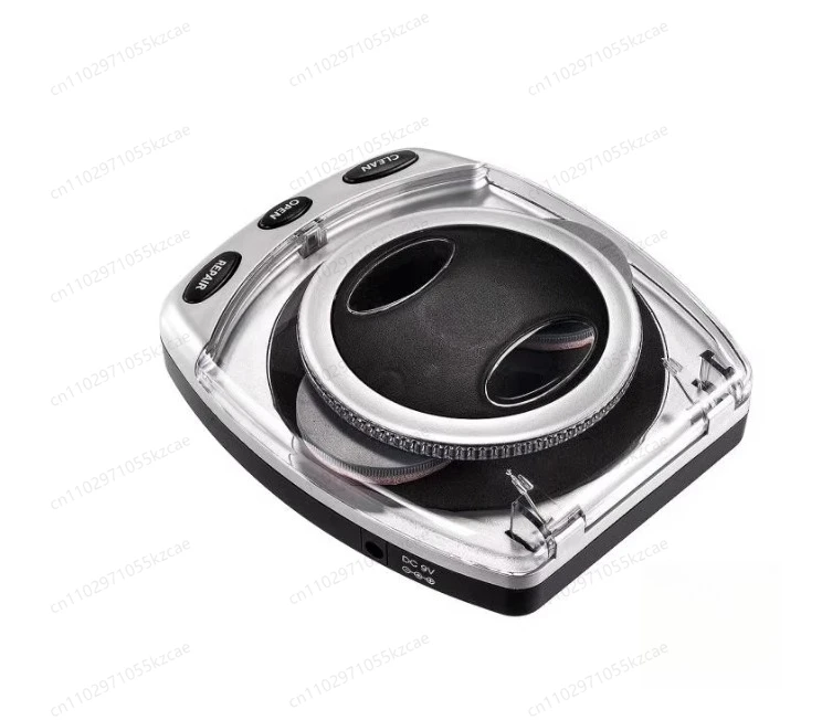 Electric CD DVD Disc Cleaner, Automatic Scratch Repair and Restoration Machine