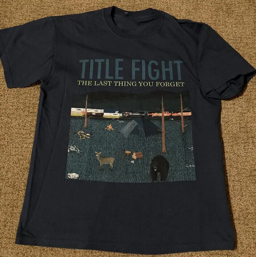 

Title Fight T Shirt Cotton Black Women Men Size S to 5XL UR254 Mens and Womens Unisex clothing