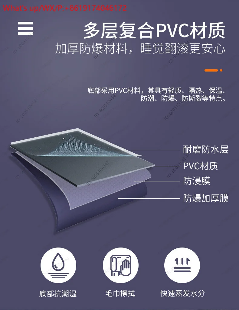 Twin/Queen Air Mattress, Inflatable Camping Bed with Electric Pump, Portable Foldable Airbed for Guest, Home, Travel