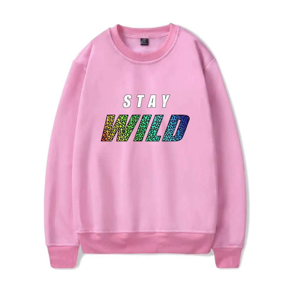 Ben Azelart Stay Wild Vintage 90s Merch sudadera hombres mujeres pulóver Unisex moda Harajuku sudadera deportes Jersey