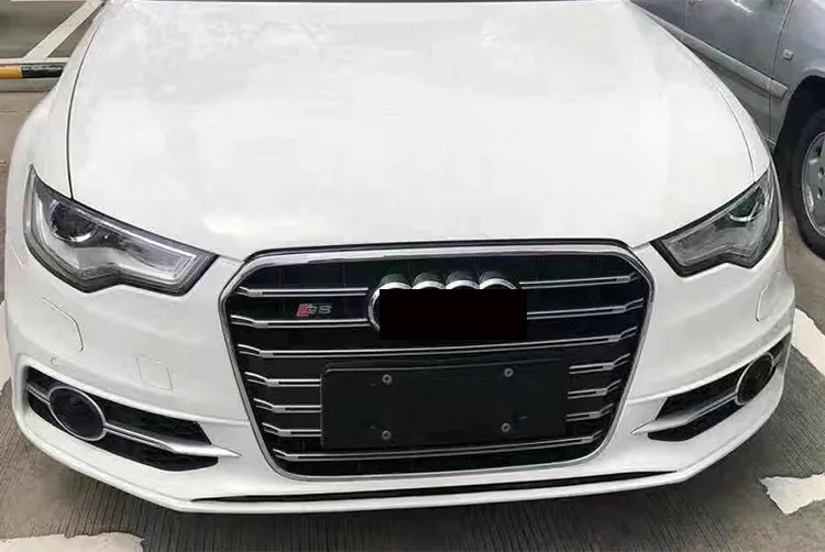 For Audi A6 2012-2015 C7 S6 Front bumper grille Racing grille 2012 2013 20