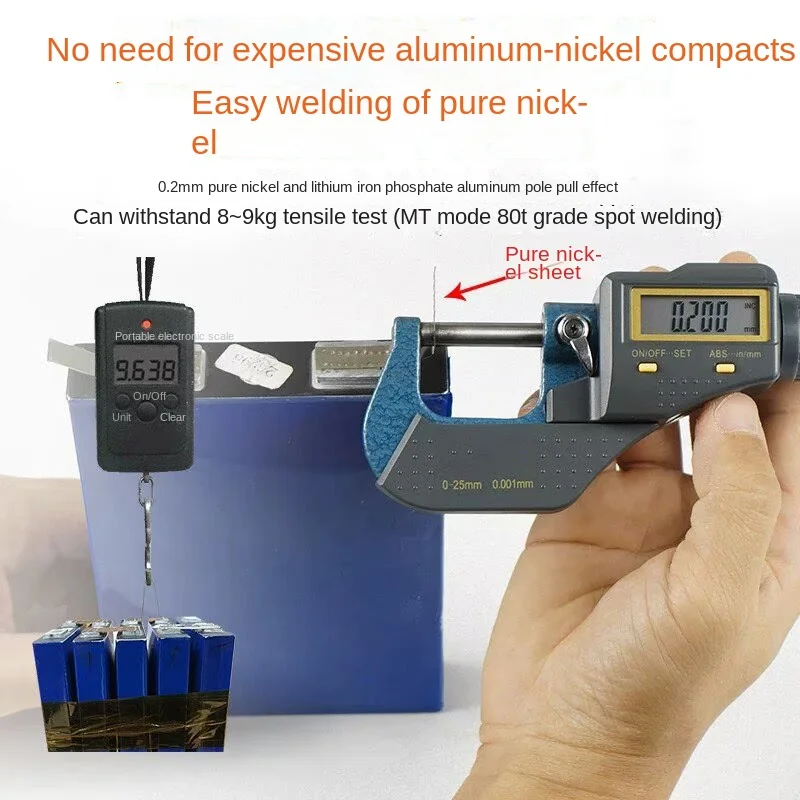 High power spot welding machine pulse butt -power aluminum nickel single cell welding machine
