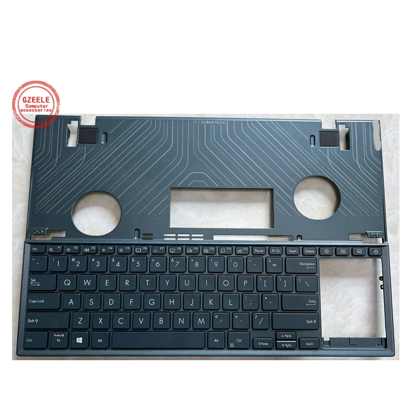 

NEW US/RU Keyboard For ASUS Zenbook Pro Duo 15 UX582 UX582LR UX582HS UX582HM UX582ZM UX582ZW Laptop Backlit