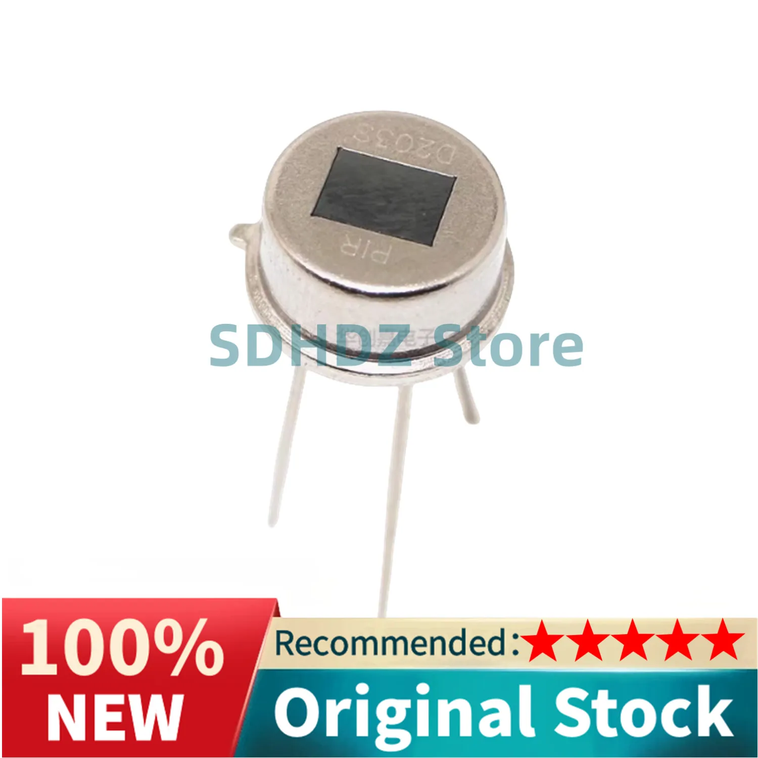 5PCS 100% New Original D204B PIR TO-5 Pyroelectric infrared sensor