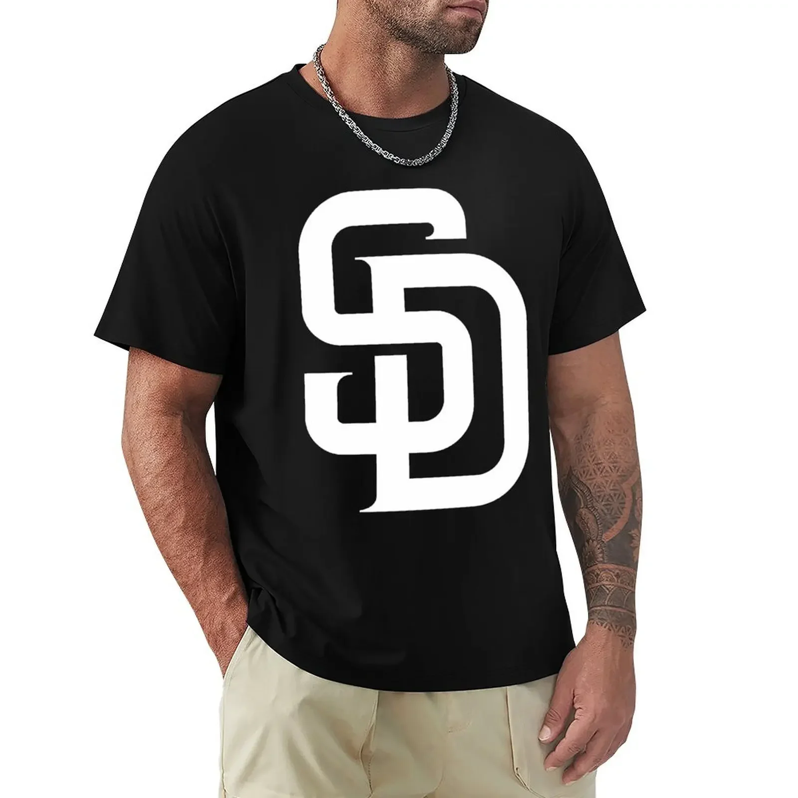 

padres-san Essential T-shirt new edition plus size tops mens cotton t shirts