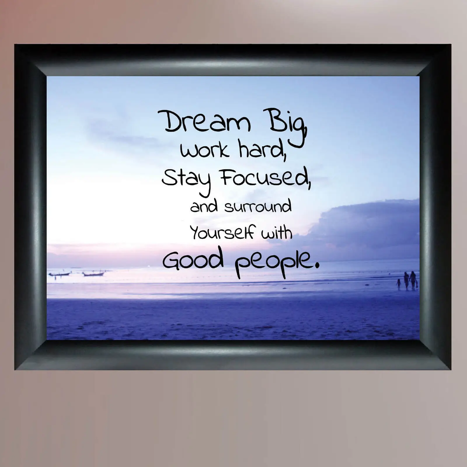 INSPIRATION, FEEL GOOD Print Art Canvas Poster For Living Room Decoration Home Wall Picture