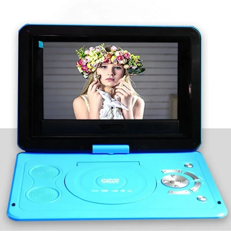 المحمولة المحمول 13.9 بوصة DVD VCD EVD آلة الفيديو لعبة التلفزيون واجهة HD شاشة الصوت U القرص مشغل أقراص مضغوطة سيارة MP3 المتكلم USB الصوت