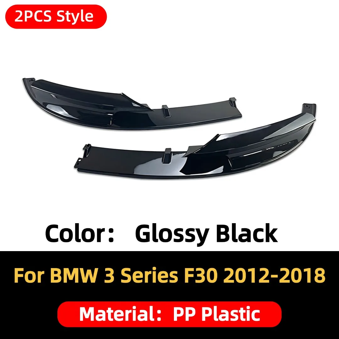 Voorbumper Protector Lip Kin Splitter Tuning Accessoires Voor BMW 3 Serie F30 F31 335i 328i 330i 340i 320d 330d 2012-2018