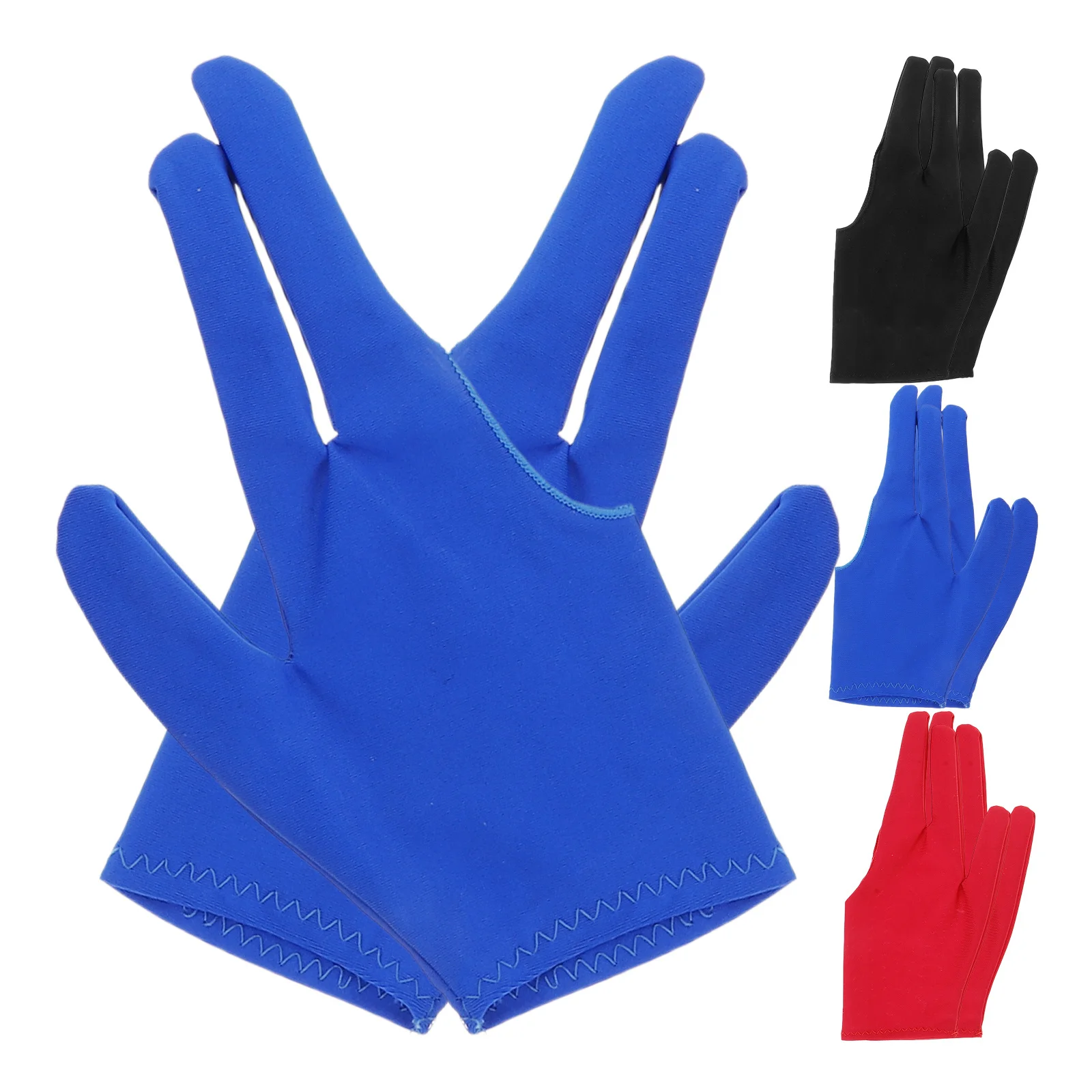 8-delige Yoyo-handschoenenset Comfortabele rekbare antislip snookerhandschoenen met drie vingers Professionele cue-sportaccessoires