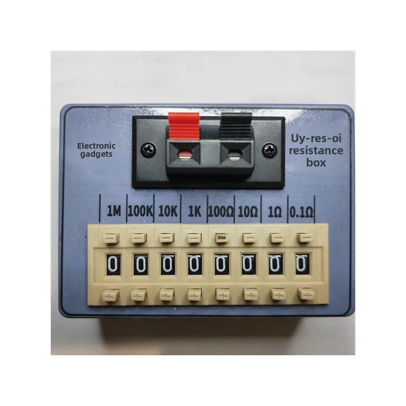 Resistance Box Decade Resistor Programmable DIP Switch Portable Pocket WY-RES-01 Calibration Tool