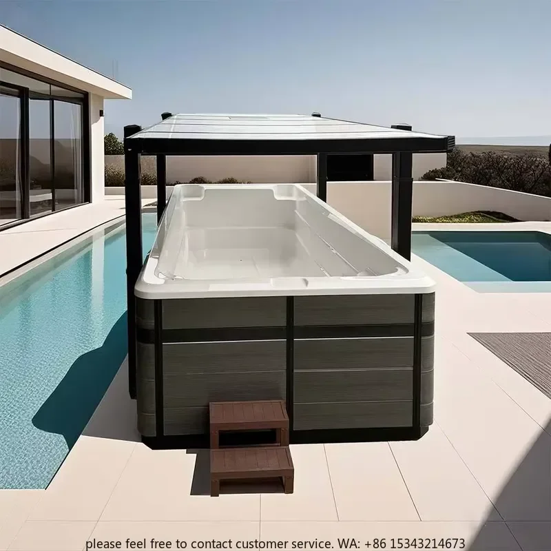 Electric Swimming Spa Cover Automatic Electric Swimming Spa Cover Suitable for Outdoor Acrylic Swimming Pools