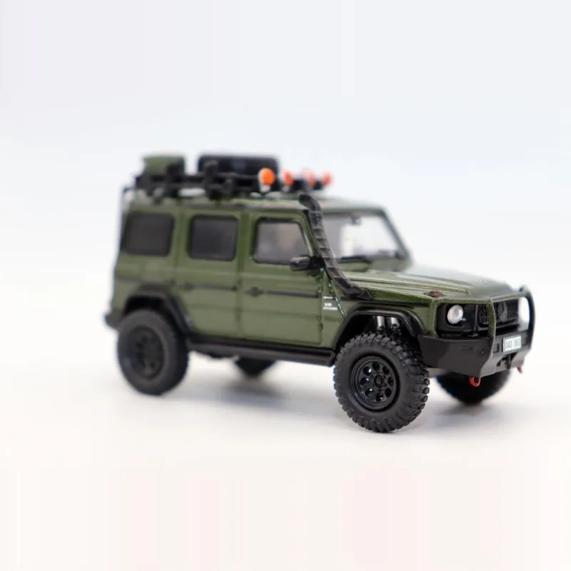 TW 1:64 Mercedes-Benz AMG G63 modelo estático de liga off-road, coleção infantil de brinquedos decorativos, presentes de feriado para crianças.