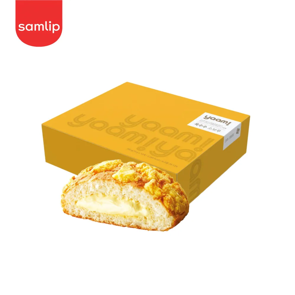 Yumb Maíz Soboro Pan 10 Piezas 1 Caja (Empaquetado individualmente)