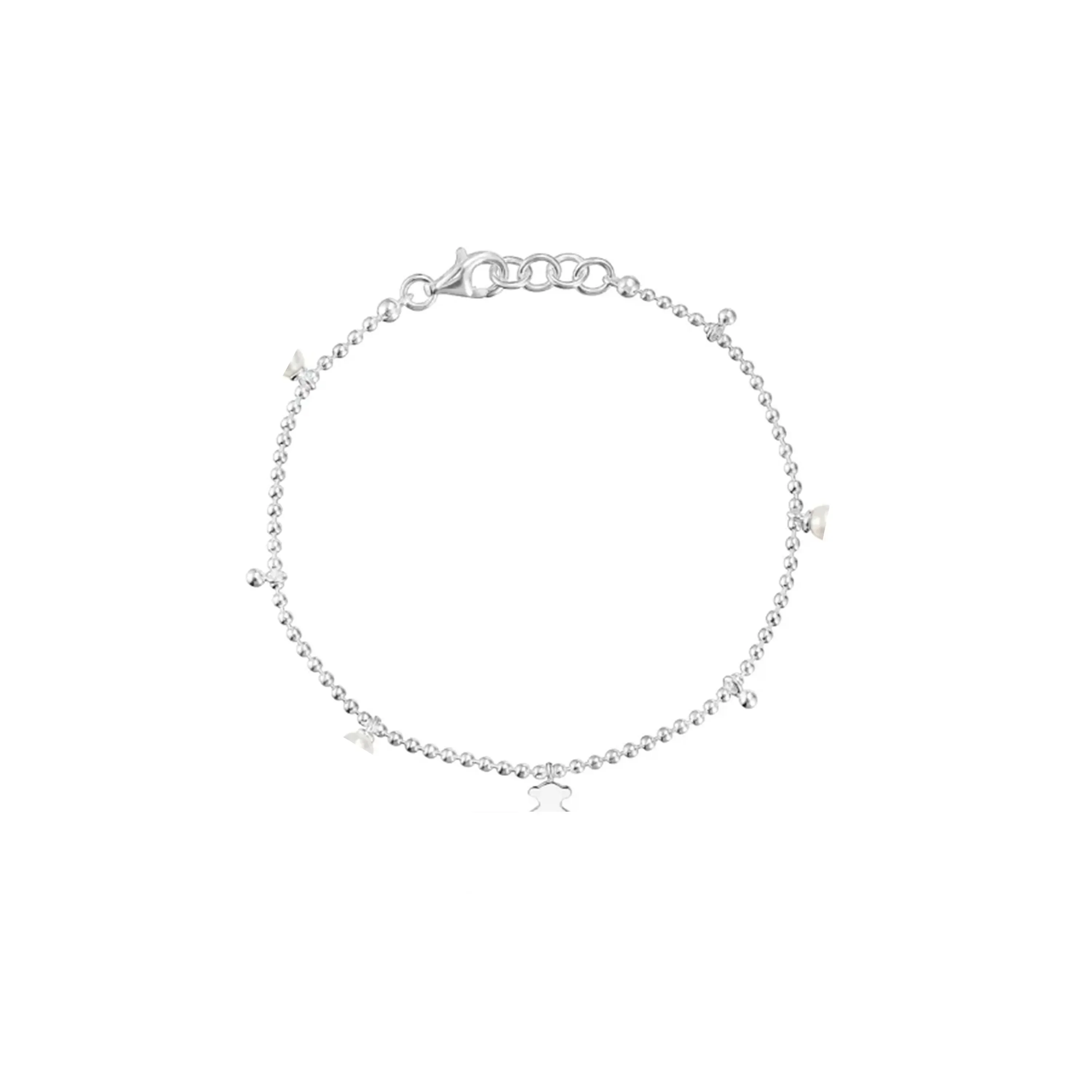 

Стильный браслет с испанским медведем из серебра S925, повысить ваш вид, предложение со скидкой