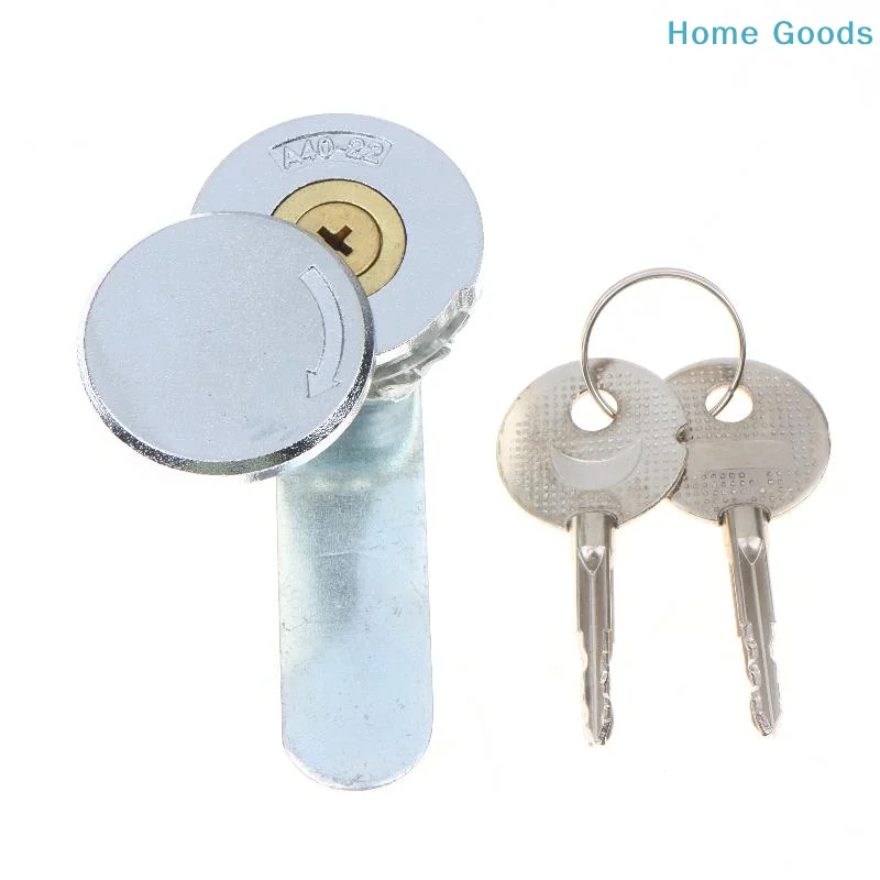 preferred1pc 18.5mm/22mm Cylinder Cam Lock With 2 Keys Cabinet Mailbox Cupboard Drawer Door Lock Furniture Hardware Accessories