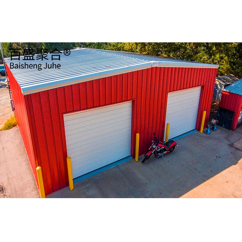 

Сборный стальной навес для парковки двух автомобилей, портативный гараж для дома