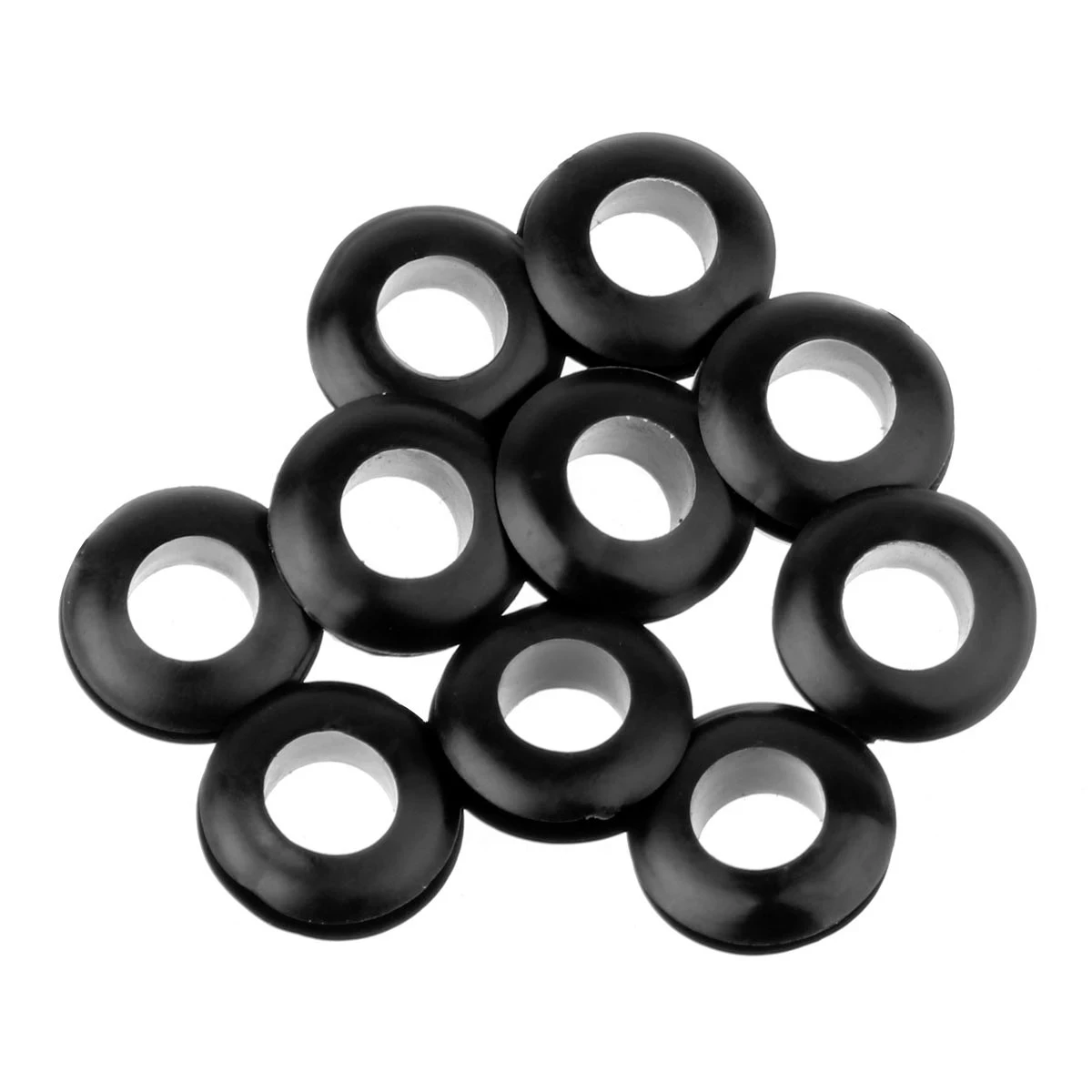 10pcs Gaskets Airlock Lid Jar Fermenter Sealing Washers Homebrewing Kimchi Silicone O Ring Grommets for Wine Fermentation