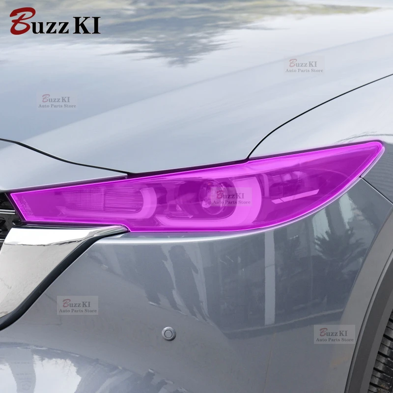 

For Mazda CX-5 2022-2023 Car Exterior Film TPU Headlamps Protective film Anti scratch Repair membrane Smoked headlight