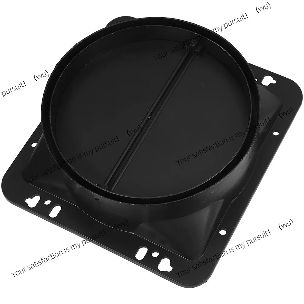 For Range Hood Kitchen Vent Check Valve Prevents Grease Buildup Durable High Temp Exhaust Adapter Connector Backdraft Damper