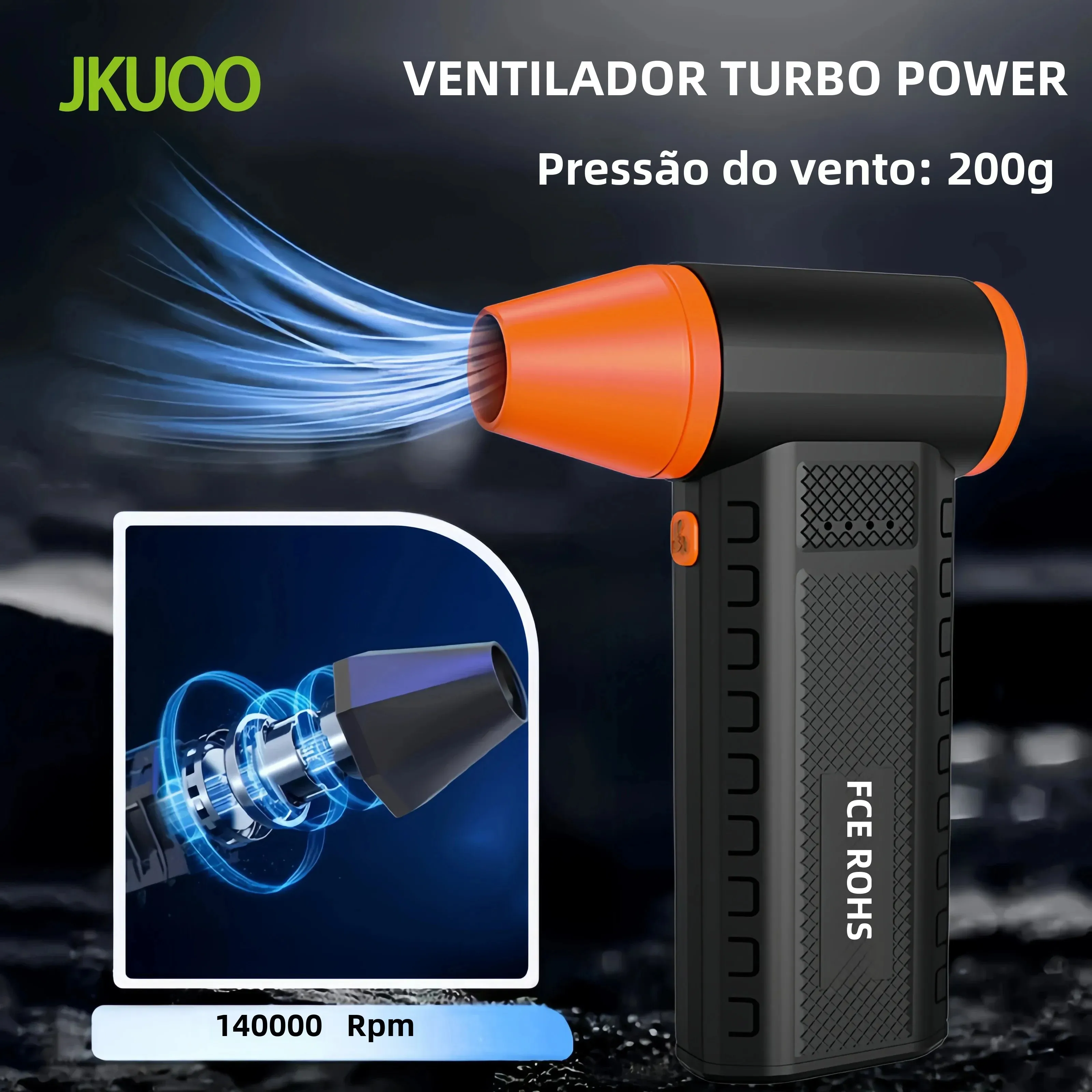 jkuoo-ハンドヘルドミニターボジェットファン高速ダクトブロワー-140000-rpm-強力エアダスター-暴力的な掃除用ファン